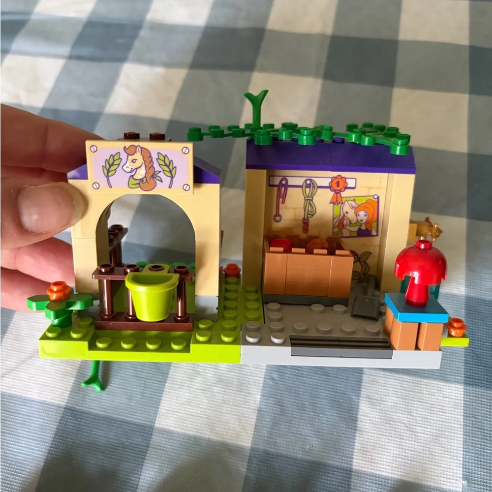LEGO Friends Purple and Blue Horse Stable & ATV Playset